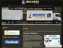 Tablet Screenshot of megawoz.pl